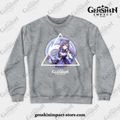 Genshin Impact - Keqing Crewneck Sweatshirt Gray / S