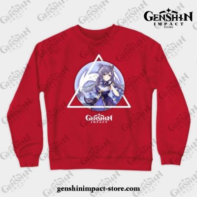 Genshin Impact - Keqing Crewneck Sweatshirt Red / S