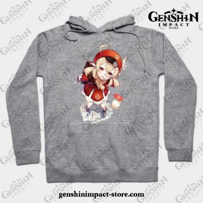 Genshin Impact - Klee 3 Hoodie Gray / S