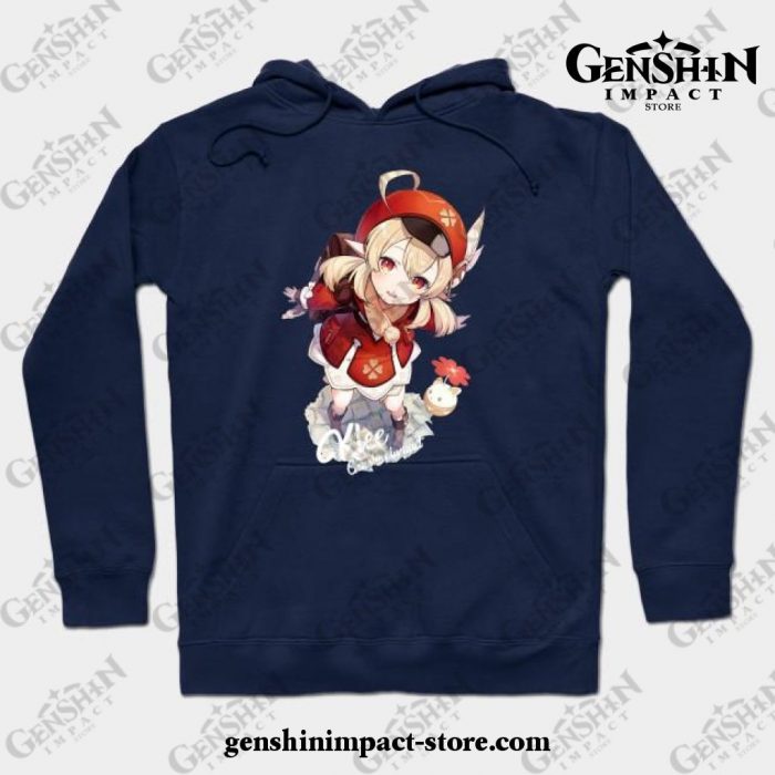 Genshin Impact - Klee 3 Hoodie Navy Blue / S