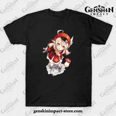 Genshin Impact - Klee 3 T-Shirt Black / S
