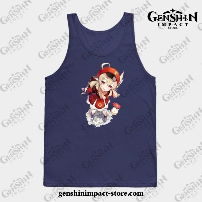 Genshin Impact - Klee 3 Tank Top Navy Blue / S