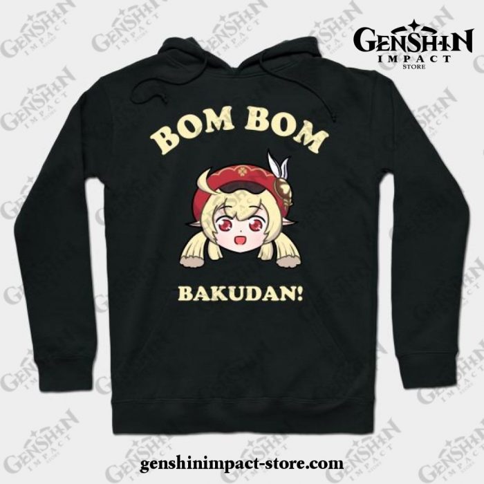 Genshin Impact Klee Bom Bakudan Hoodie Black / S