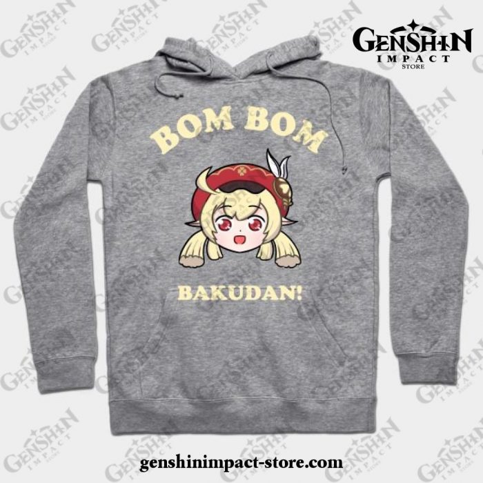 Genshin Impact Klee Bom Bakudan Hoodie Gray / S