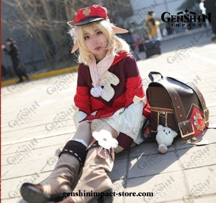 Genshin Impact Klee Cute Backpack Loli Bag Cosplay