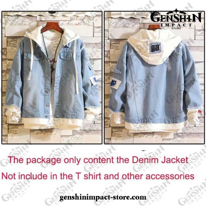 Genshin Impact Klee Demin Jacket