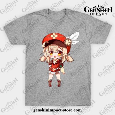 Genshin Impact Klee T-Shirt Gray / S