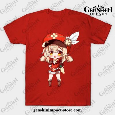 Genshin Impact Klee T-Shirt Red / S
