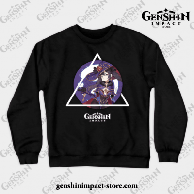 Genshin Impact - Mona Crewneck Sweatshirt Black / S