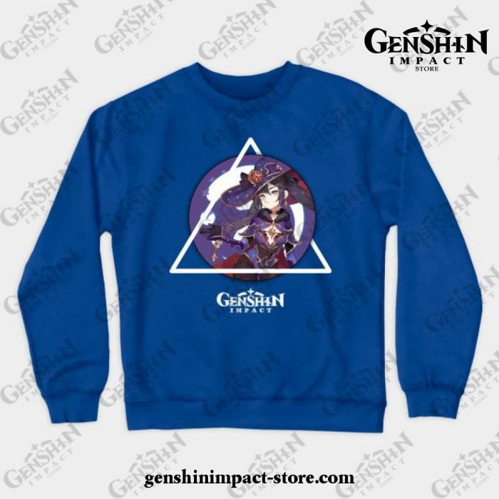Genshin Impact - Mona Crewneck Sweatshirt Blue / S