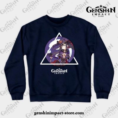 Genshin Impact - Mona Crewneck Sweatshirt Navy Blue / S