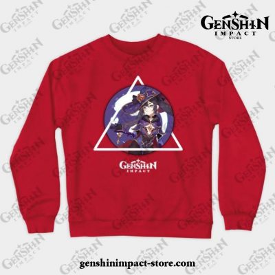 Genshin Impact - Mona Crewneck Sweatshirt Red / S