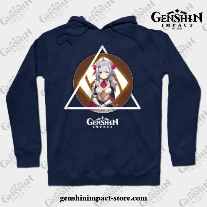 Genshin Impact - Noelle Hoodie Navy Blue / S