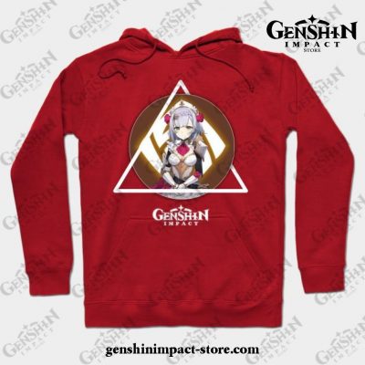 Genshin Impact - Noelle Hoodie Red / S