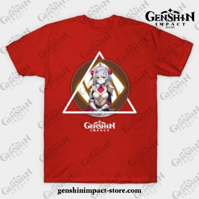 Genshin Impact - Noelle T-Shirt Red / S