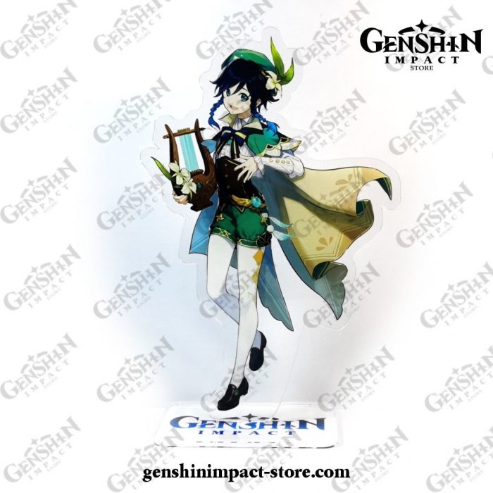 Genshin Impact Paimon Klee Venti Acrylic Stand Figure Model