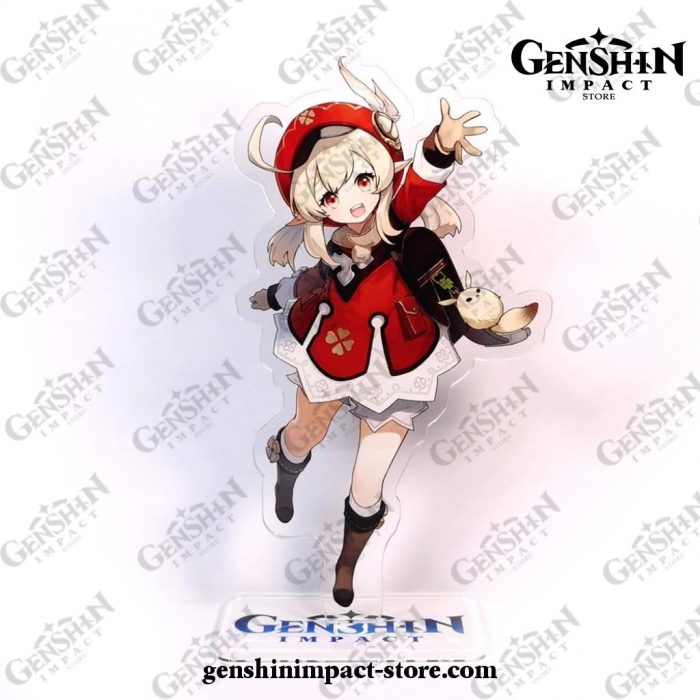 Genshin Impact Paimon Klee Venti Acrylic Stand Figure Model