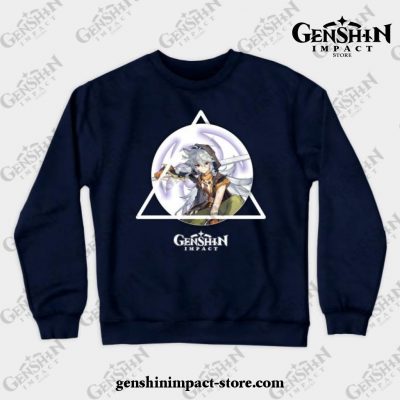 Genshin Impact - Razor Crewneck Sweatshirt Navy Blue / S