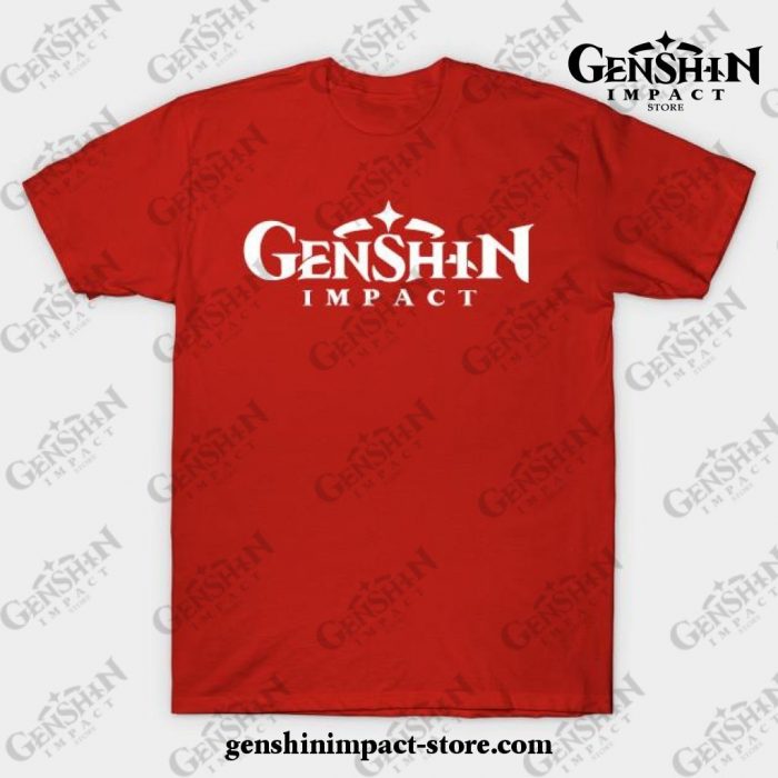 Genshin Impact T-Shirt Red / S