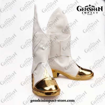 Genshin Impact Traveler Lumine Cosplay Shoes