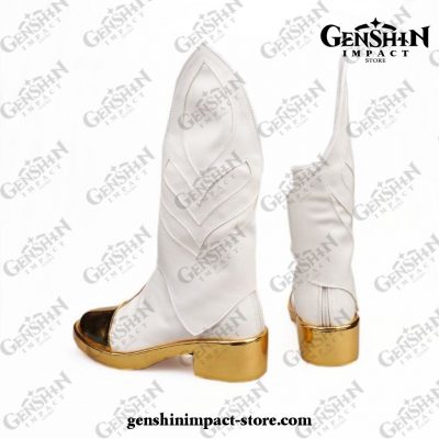 Genshin Impact Traveler Lumine Cosplay Shoes