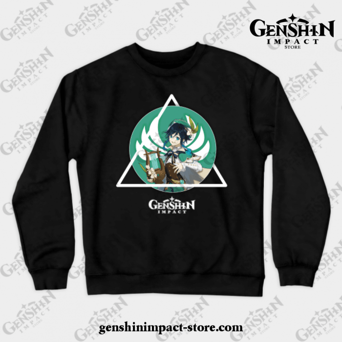 Genshin Impact - Venti 2 Crewneck Sweatshirt Black / S