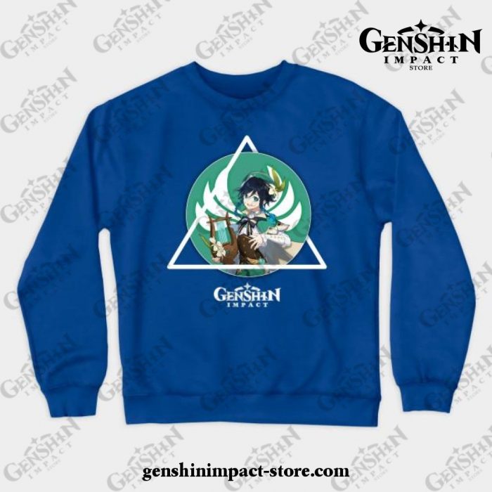 Genshin Impact - Venti 2 Crewneck Sweatshirt Blue / S