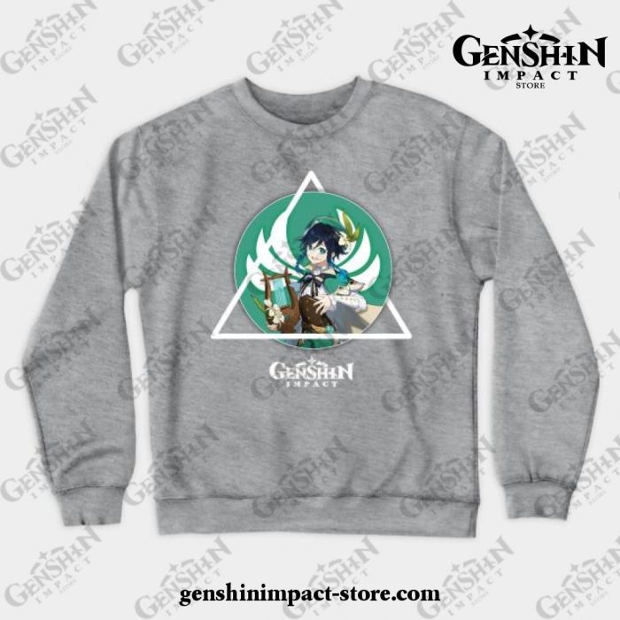 Genshin Impact - Venti 2 Crewneck Sweatshirt Gray / S