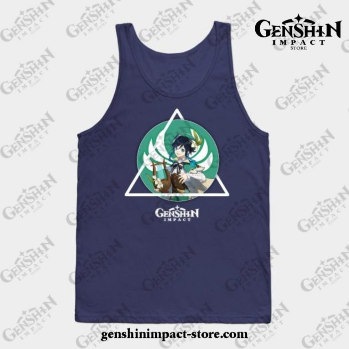 Genshin Impact - Venti 2 Tank Top Navy Blue / S