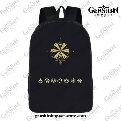 Genshin Impact Vision Student Backpack