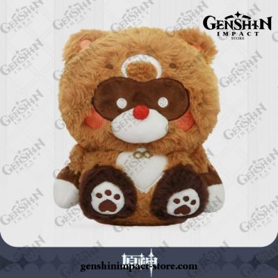 Genshin Impact Xiangling Guoba Raccoon Bear Plush Doll