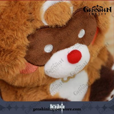 Genshin Impact Xiangling Guoba Raccoon Bear Plush Doll
