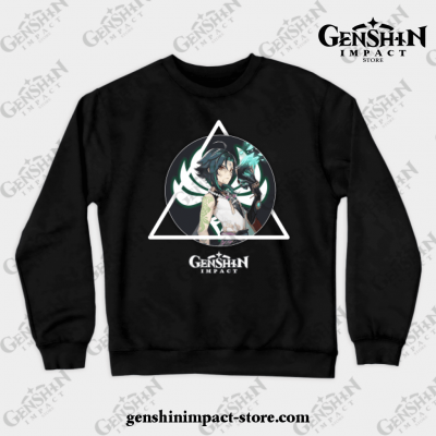 Genshin Impact - Xiao Crewneck Sweatshirt Black / S