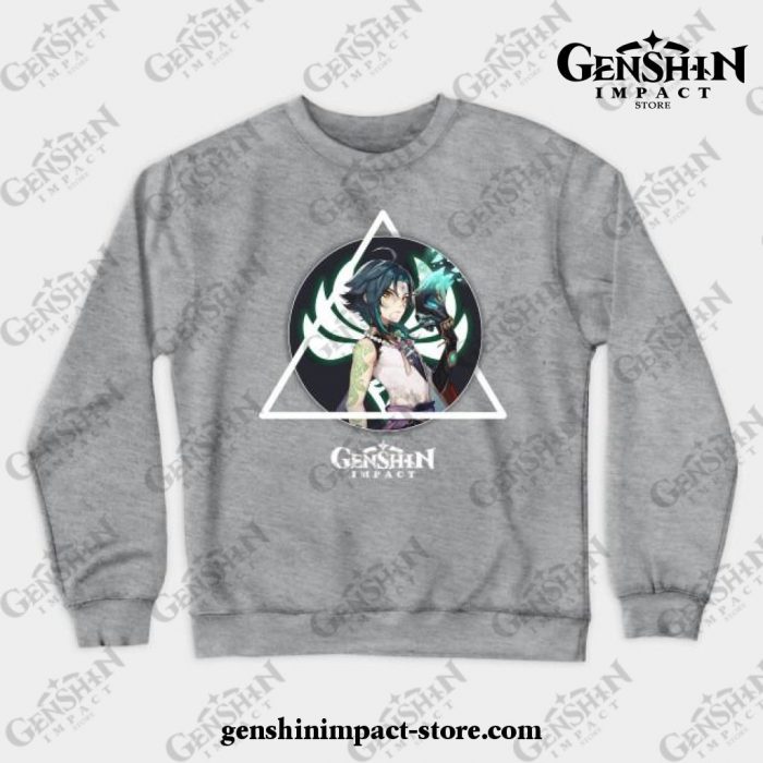 Genshin Impact - Xiao Crewneck Sweatshirt Gray / S