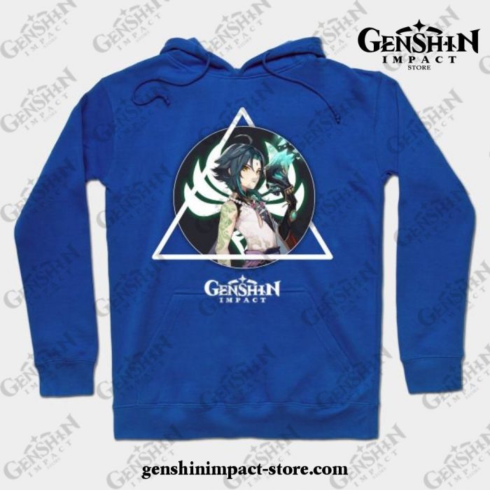 Genshin Impact - Xiao Hoodie Blue / S