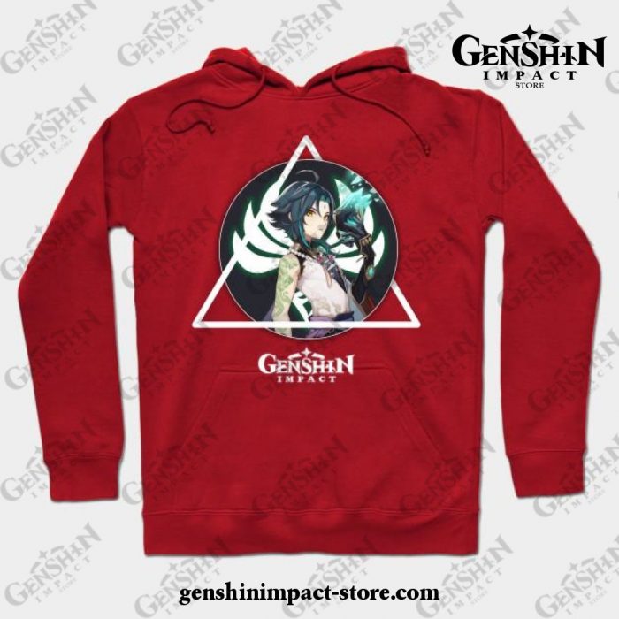 Genshin Impact - Xiao Hoodie Red / S