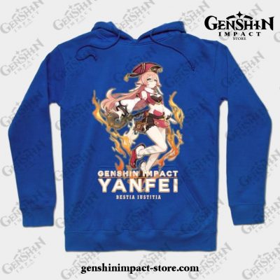 Genshin Impact - Yanfei 2 Hoodie Blue / S