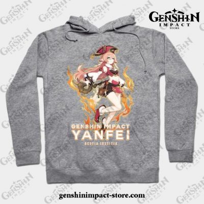 Genshin Impact - Yanfei 2 Hoodie Gray / S