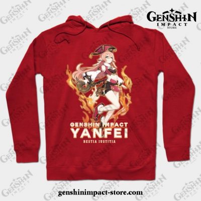 Genshin Impact - Yanfei 2 Hoodie Red / S
