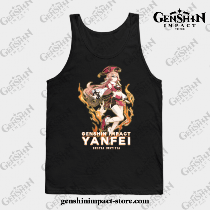 Genshin Impact - Yanfei 2 Tank Top Black / S
