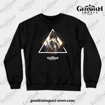 Genshin Impact - Zhongli 2 Crewneck Sweatshirt Black / S