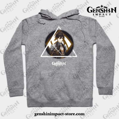 Genshin Impact - Zhongli 2 Hoodie Gray / S