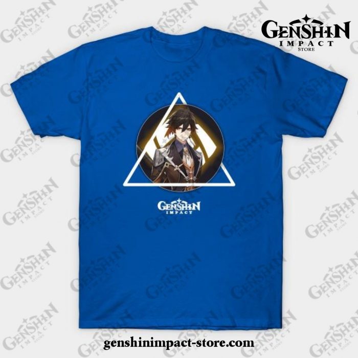 Genshin Impact - Zhongli 2 T-Shirt Blue / S