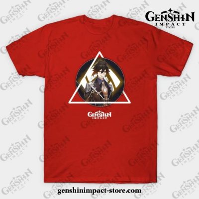 Genshin Impact - Zhongli 2 T-Shirt Red / S