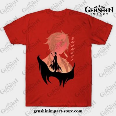 Genshin Impact - Zhongli T-Shirt Red / S
