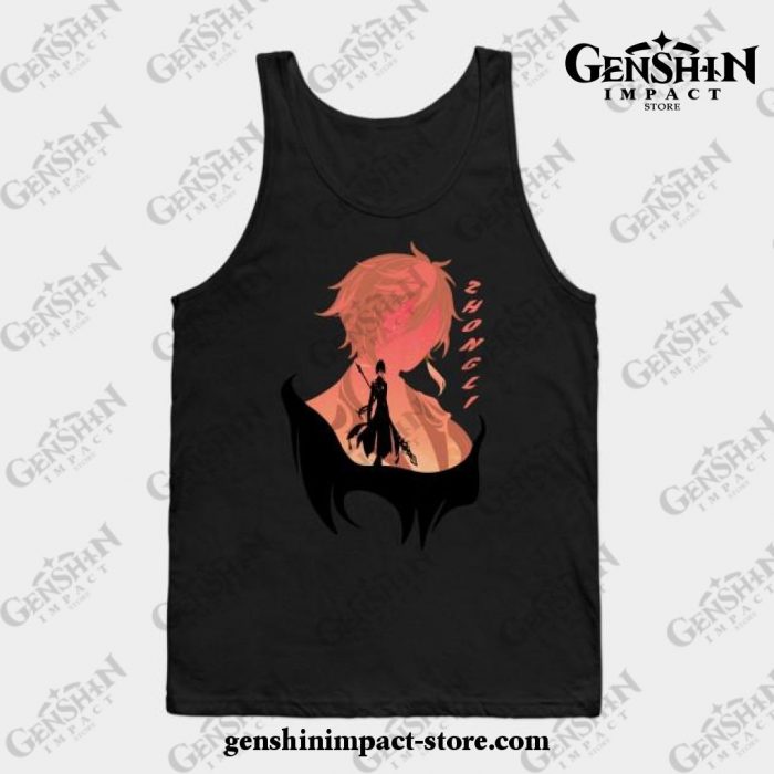 Genshin Impact - Zhongli Tank Top Black / S