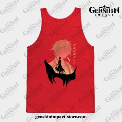Genshin Impact - Zhongli Tank Top Red / S