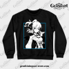 Jean - Genshin Impact Crewneck Sweatshirt Black / S