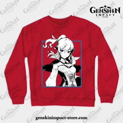 Jean - Genshin Impact Crewneck Sweatshirt Red / S