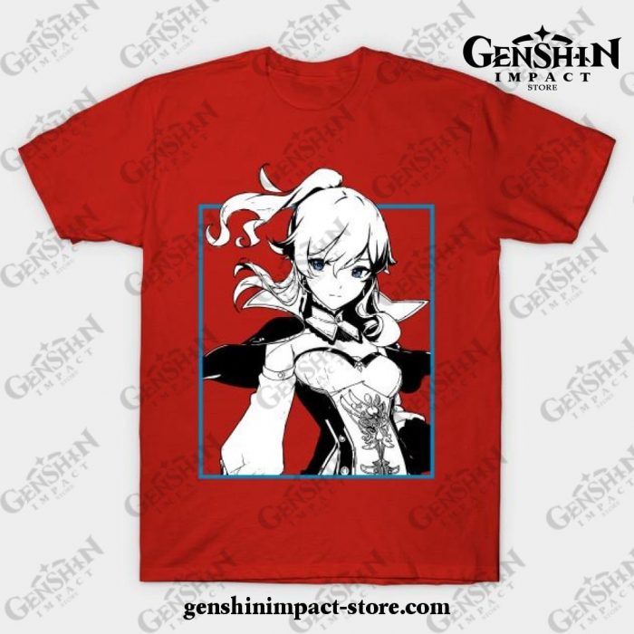 Jean - Genshin Impact T-Shirt Red / S